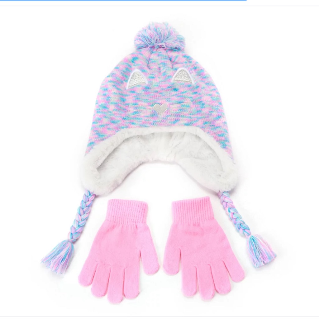 Brand New Capelli Of New York Hat And Glove Set